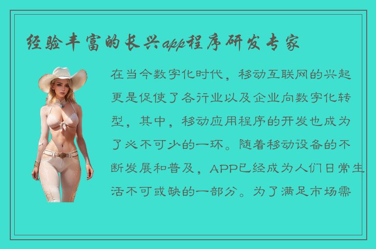 经验丰富的长兴app程序研发专家