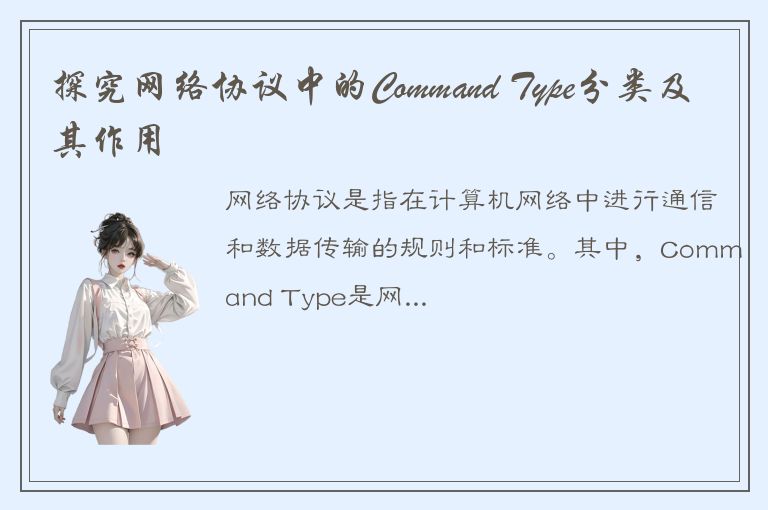 探究网络协议中的Command Type分类及其作用