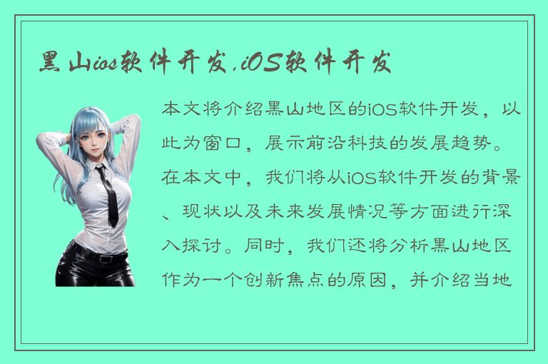 黑山ios软件开发,iOS软件开发