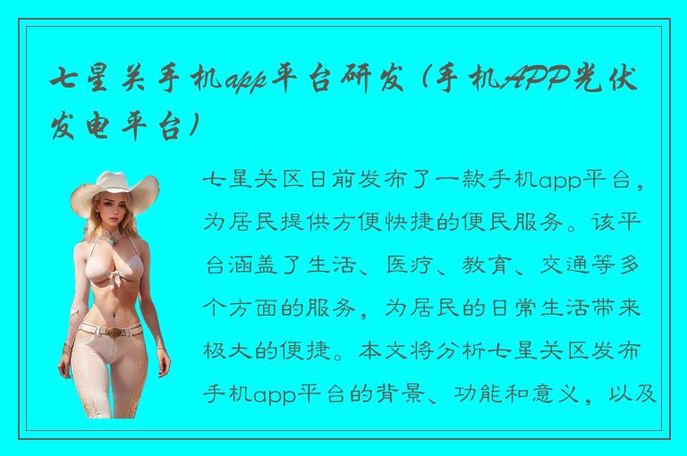 七星关手机app平台研发 (手机APP光伏发电平台)