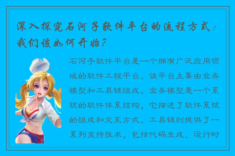 深入探究石河子软件平台的流程方式：我们该如何开始？